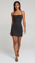 The Rhinestone Bodycon Mini